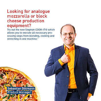 À LA RECHERCHE D'ÉQUIPEMENTS ANALOGUES POUR LA PRODUCTION DE MOZZARELLA OU DE FROMAGE EN BLOC ?