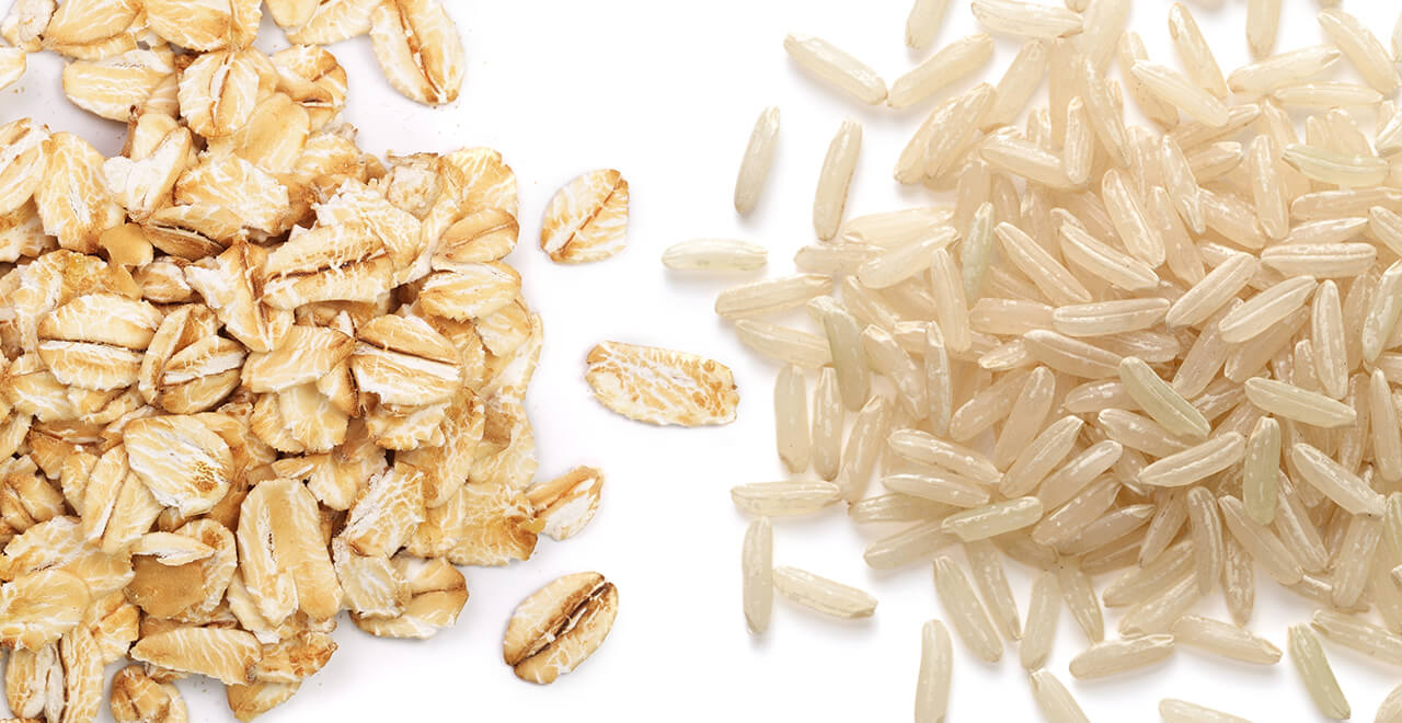 PRE-PROCESSING OF OAT AND RICE